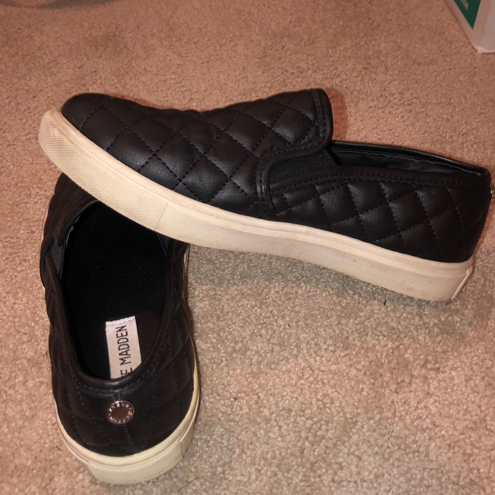 Steve Madden ECENTRCQ BLACK shoes!:)